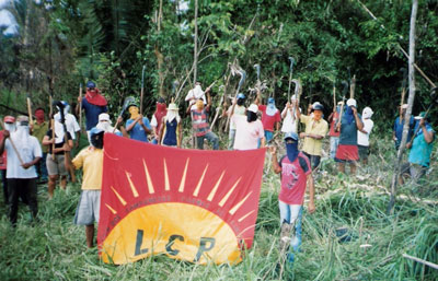 Camponeses organizados pela LCP tomam as terras da Fazenda Condor que tem 45 mil alqueires