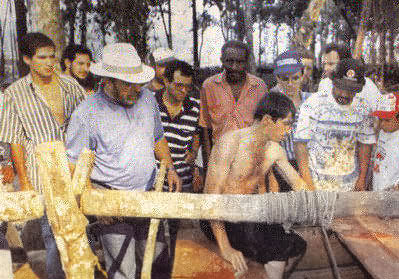 Lula em campanha eleitoral visita Corumbiara em 1995