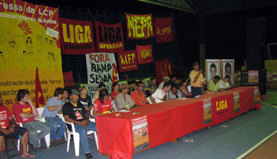Participação de diversas entidades e movimentos populares