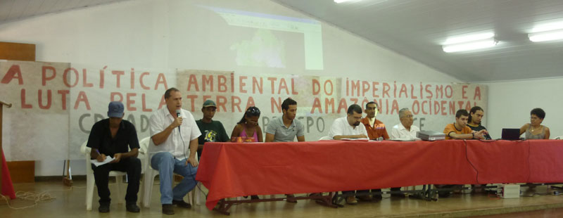Ato público realizado na Universidade Federal de Rondônia - agosto de 2009