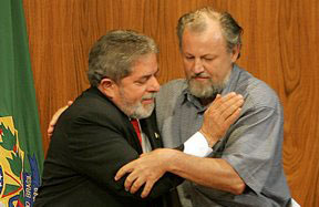 Lula e Stédile, unidos para desmobilizar a luta pela terra