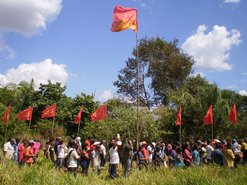 Homenagem a Heroica Resistência Camponesa de Corumbiara em 9 de Agosto de 2001