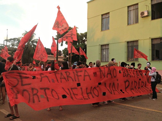 Manifestação em Porto Velho - 26 de junho