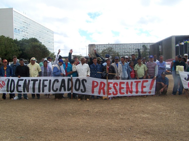 Em 2007 uma comissão de camponeses do CODEVISE esteve acampada em Brasília por vários dias. O então gerente Luis Inácio, que tanta promessa havia feito, não recebeu a comissão.