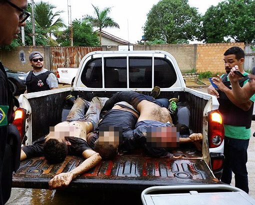 Polícia de Rondônia assassina e depois ainda tira selfie