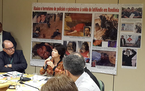 Entidades democráticas denunciam crimes do latifúndio e do velho Estado, Brasília, DF