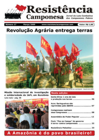 Jornal Resitência Camponesa - edição nº 17