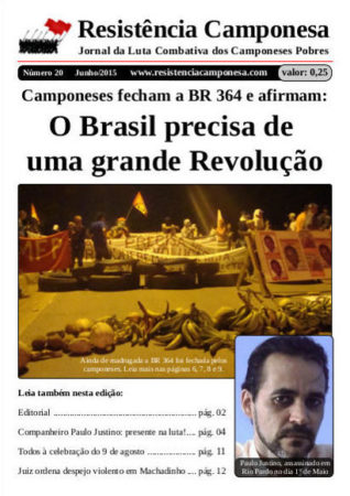 Jornal Resitência Camponesa - edição nº 20