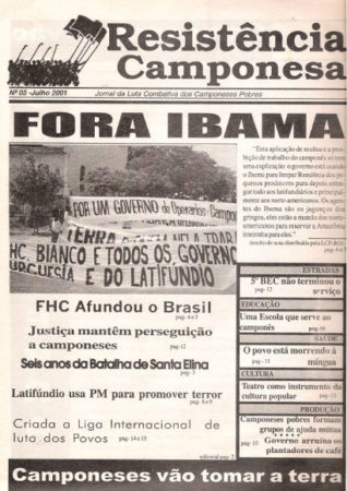 Jornal Resitência Camponesa - edição nº 5