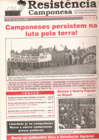 Jornal Resitência Camponesa - edição nº 8